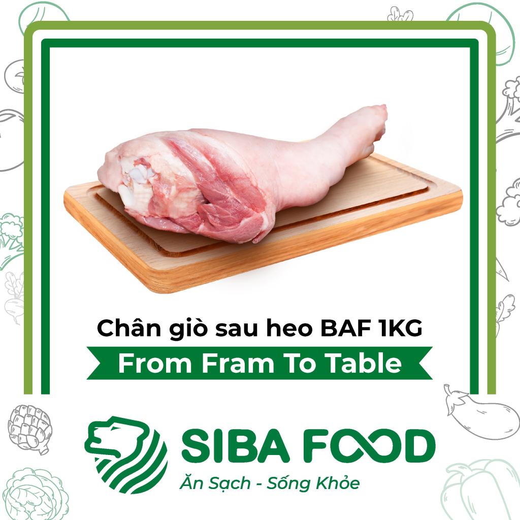 Chân Giò Heo Ăn Chay BaF 1KG - Chân Sau (Quy cách: 1.8 - 2.3kg/chân)