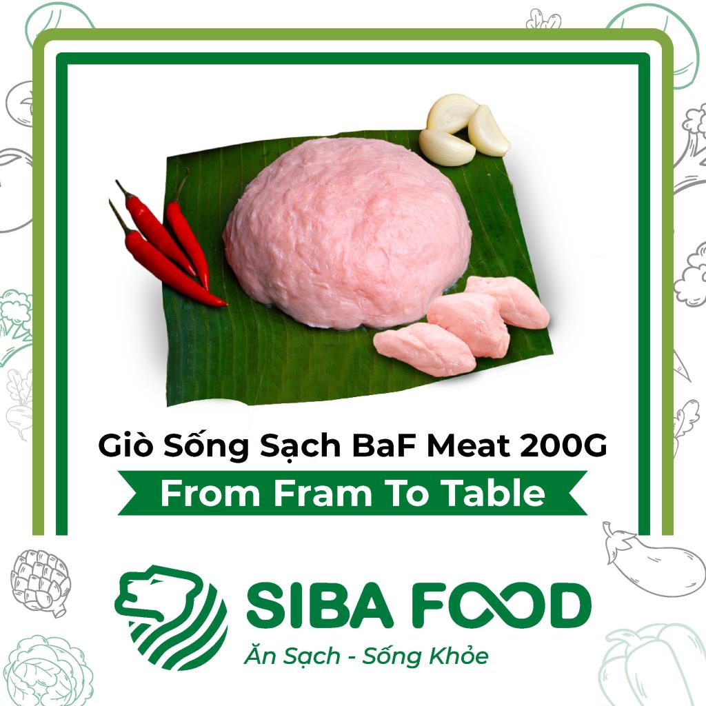 Giò Sống Sạch BaF Meat 200G